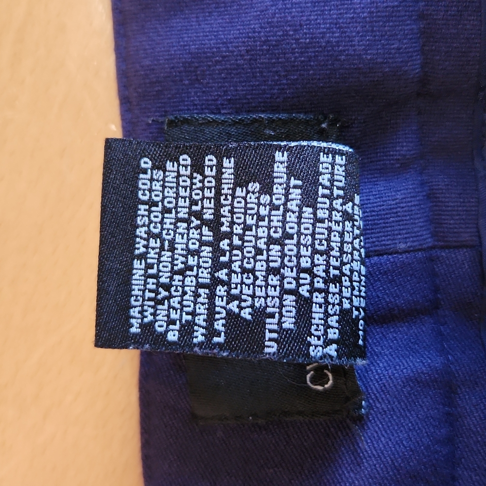 Cynthia Rowley Blue Ankle Pants - Picture 7 of 7